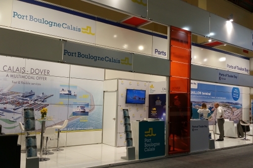 The Port Boulogne Calais at the Logitrans exhibition in Istanbul.
