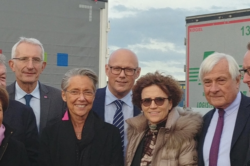 Lancement de la ligne d’autoroute ferroviaire Port de Calais – Turin Orbassano