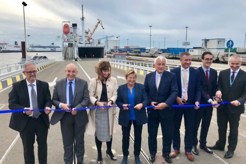 Inauguration de la ligne maritime Calais - Tilbury : un moment historique pour le Port Boulogne Calais