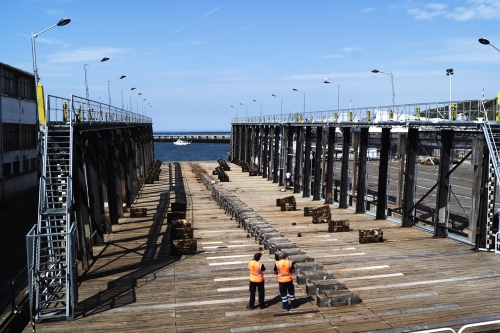 Le slip way du port de Boulogne à nouveau opérationnel