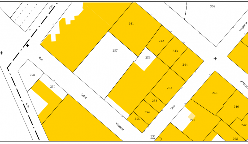 Plot 12 of street block 2