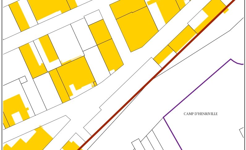 Plot of street block Sarraz Bournet