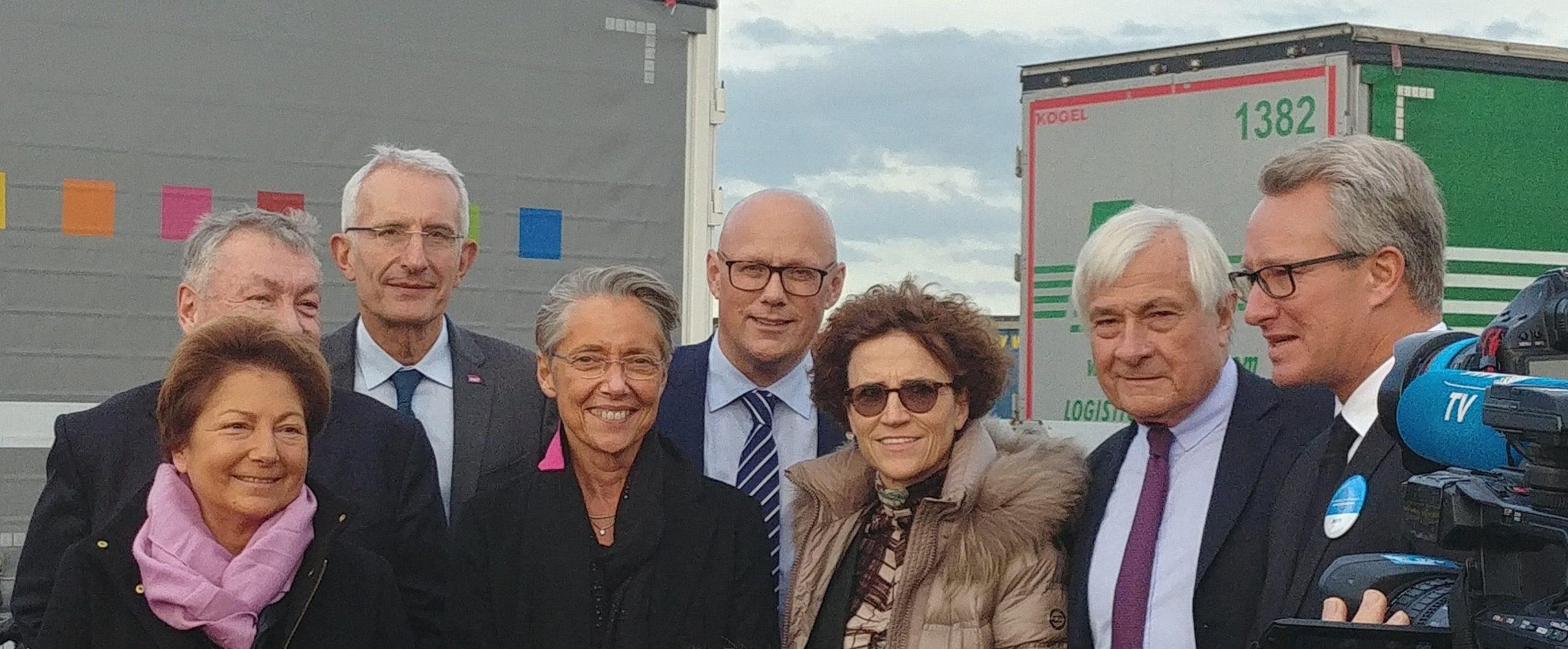 Lancement de la ligne d’autoroute ferroviaire Port de Calais – Turin Orbassano