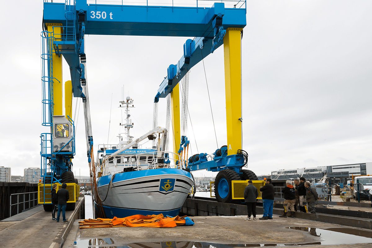 Équipements & Services pour la pêche au port de Boulogne