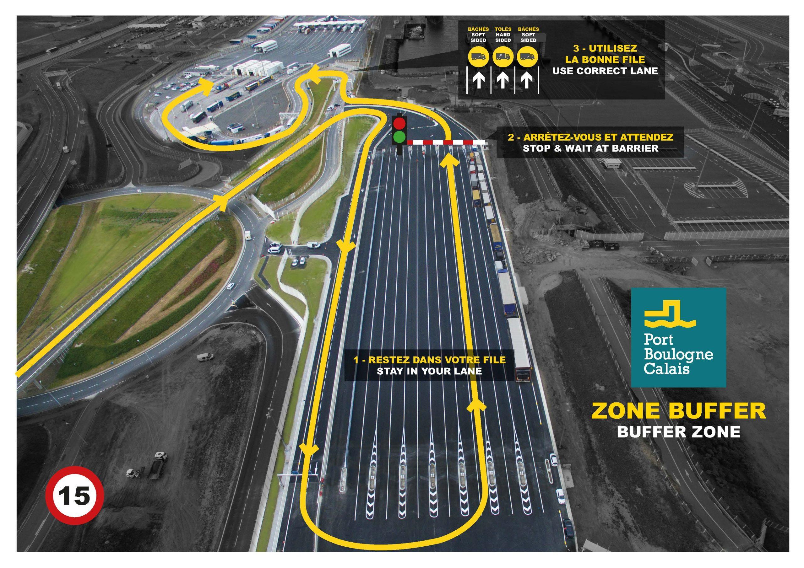 The Port of Boulogne Calais optimises the reception of lorries