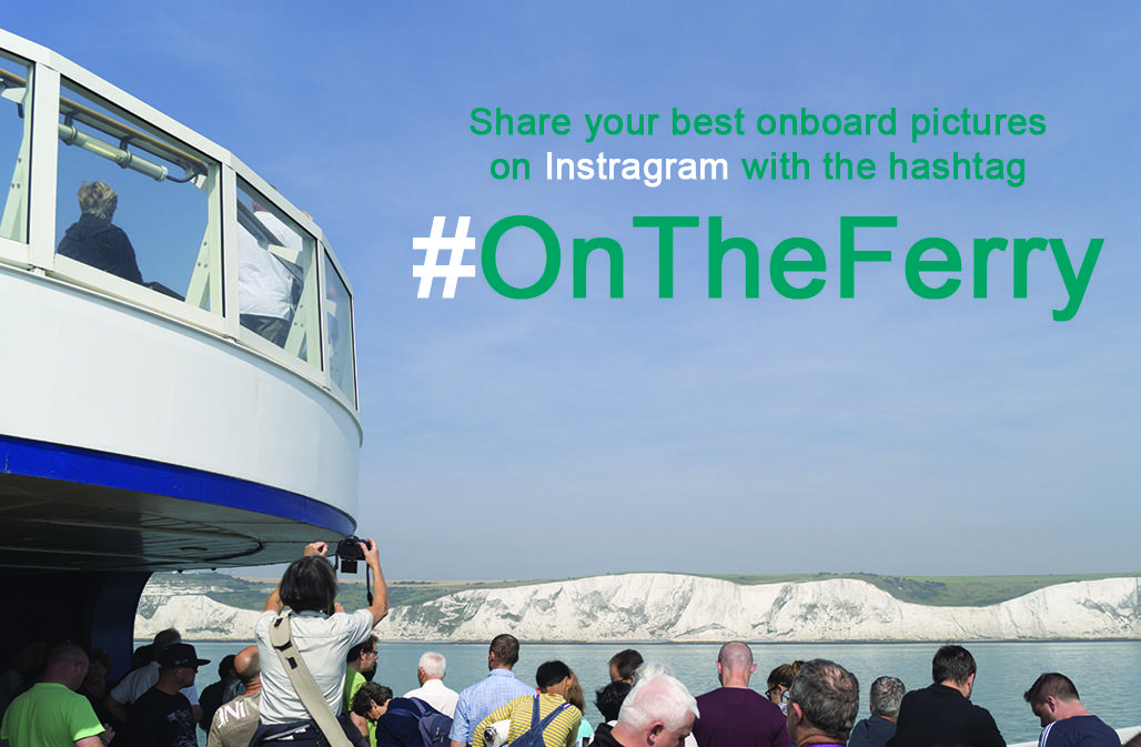 Participez à notre concours « #OnTheFerry » sur Instagram et tentez de remporter un appareil photo instantané !