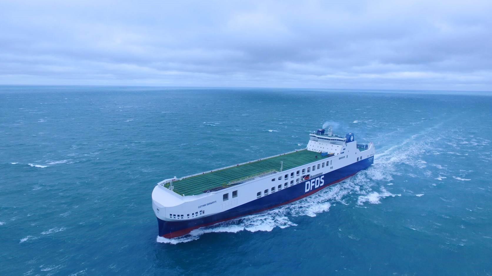 DFDS annonce un nouveau service pour le trafic non-accompagné entre le port de Calais et Sheerness