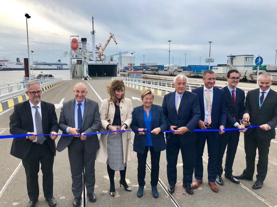 Inauguration de la ligne maritime Calais – Tilbury : un moment historique pour le Port Boulogne Calais