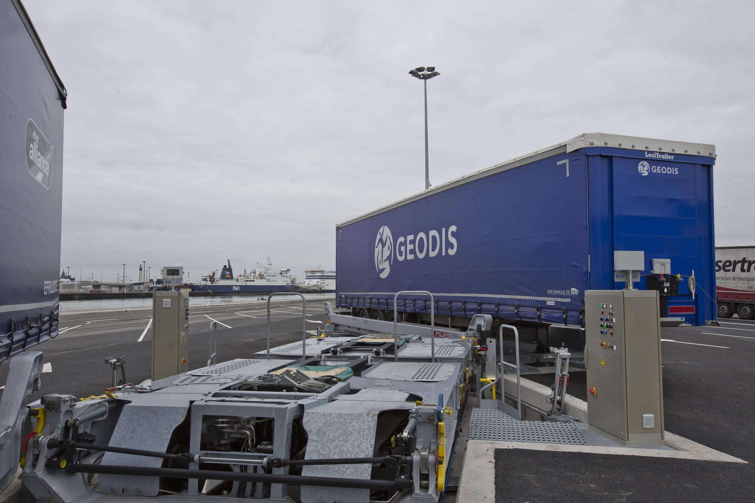 The rail motorway VIIA Britanica resumes service