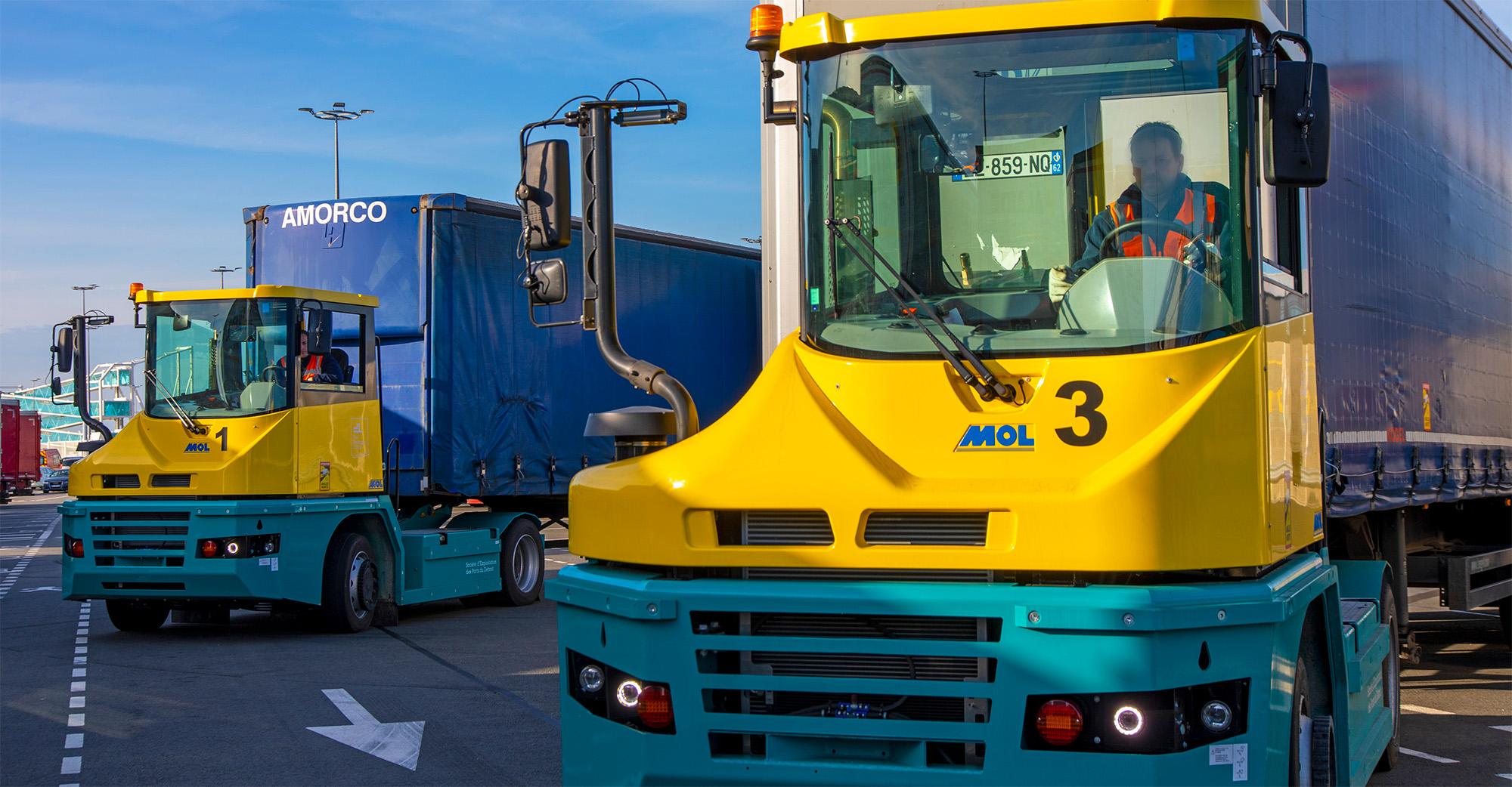 Fret intermodal maritime remoques