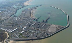 Who are we? - Aerial view of Calais Port