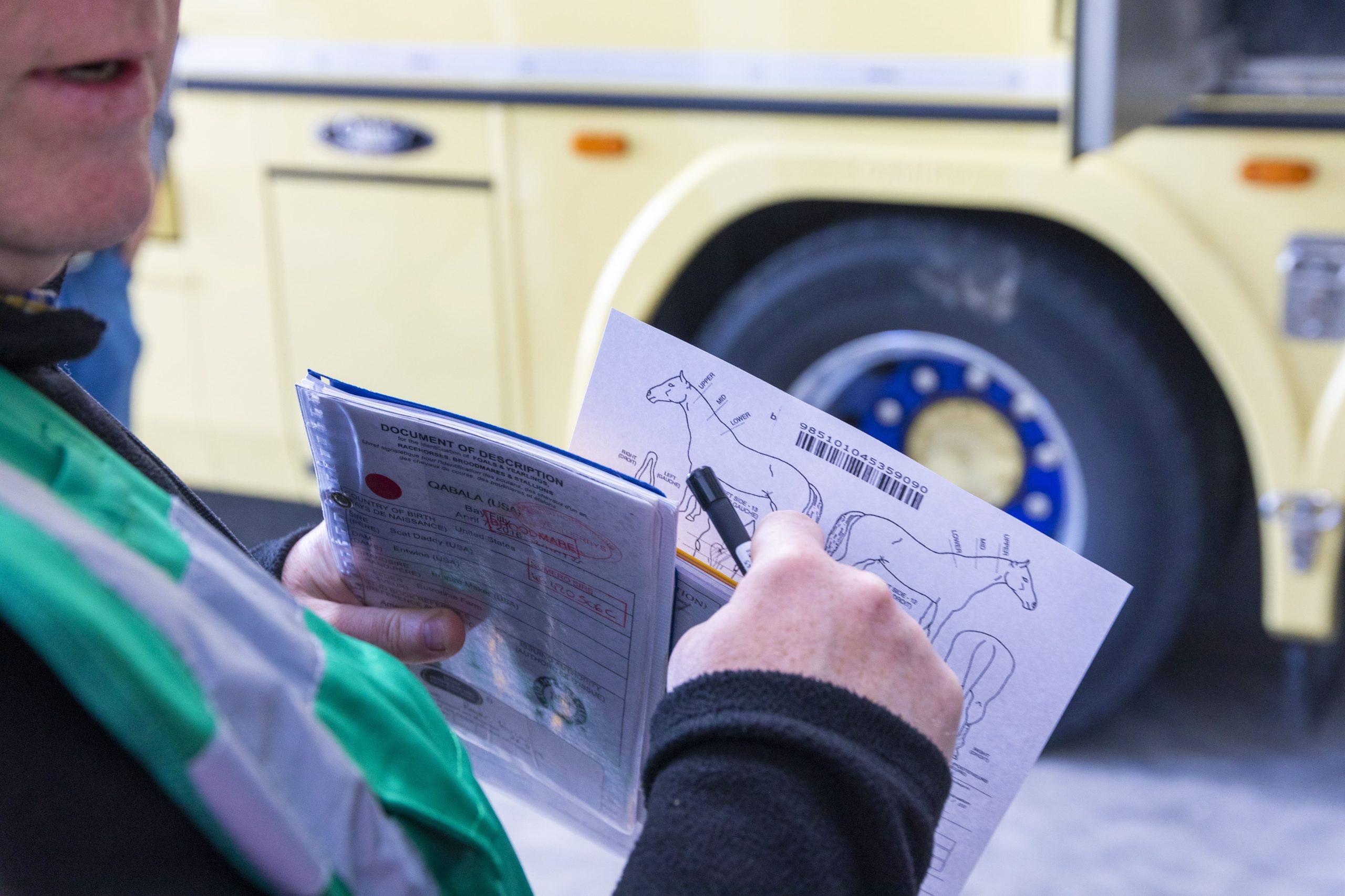 List of Registered Customs Agents (RDE) & clerks at the port of Calais