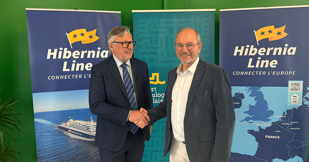 Nouvelle liaison ferry entre Boulogne-sur-Mer et l’Irlande !